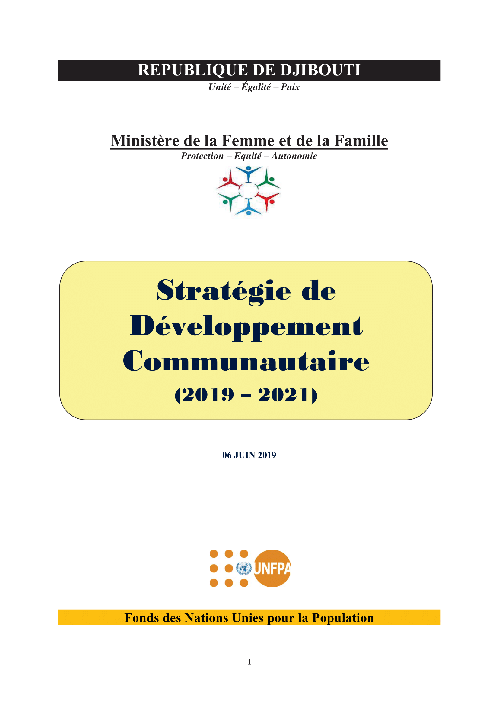 Stratégie de developpment communautaire 2019-2021