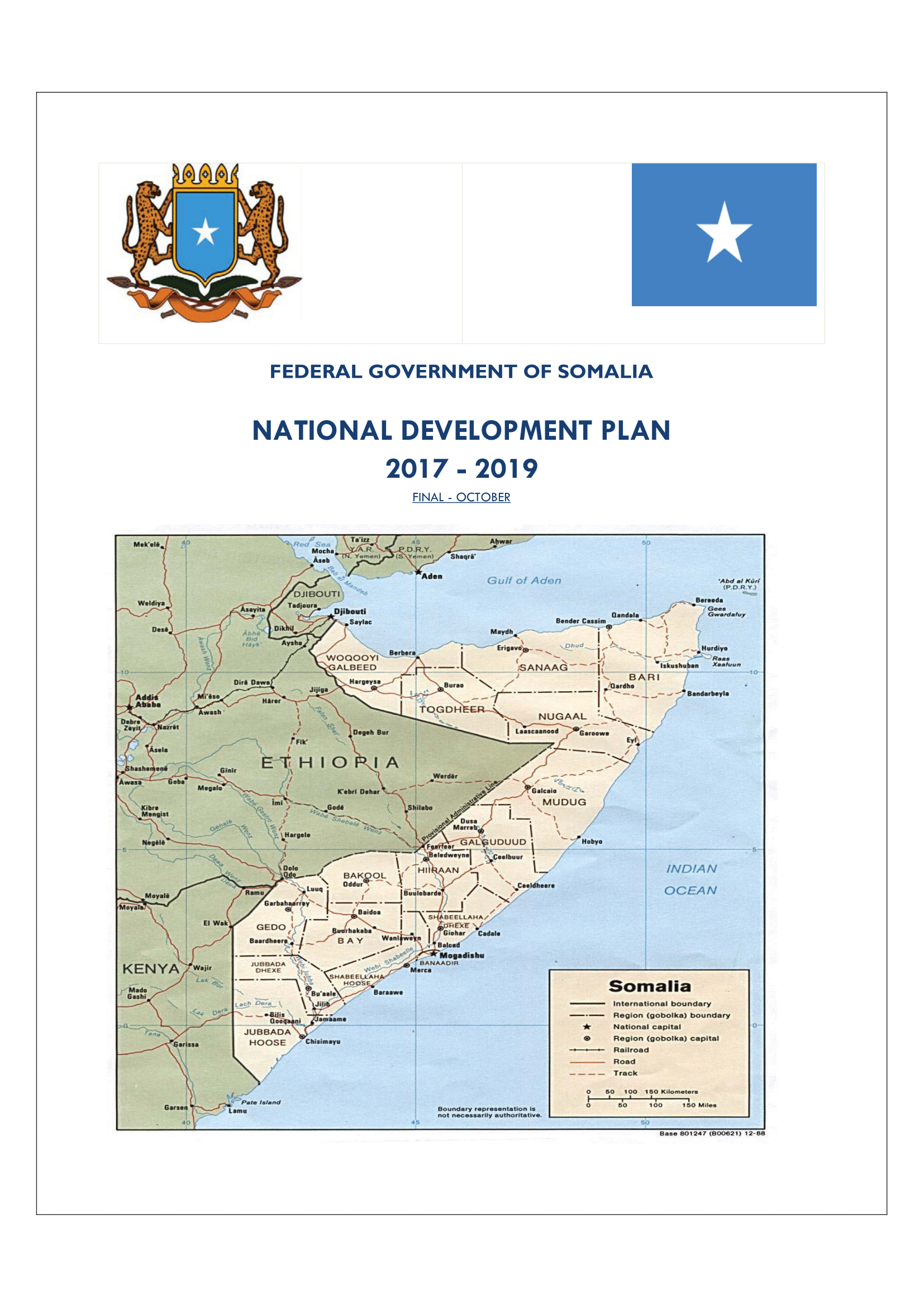 Somalia’s National Development Plan 2017-2019